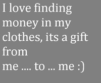Money in pocket